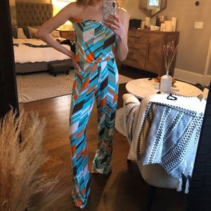 Multi colored jumpsuit